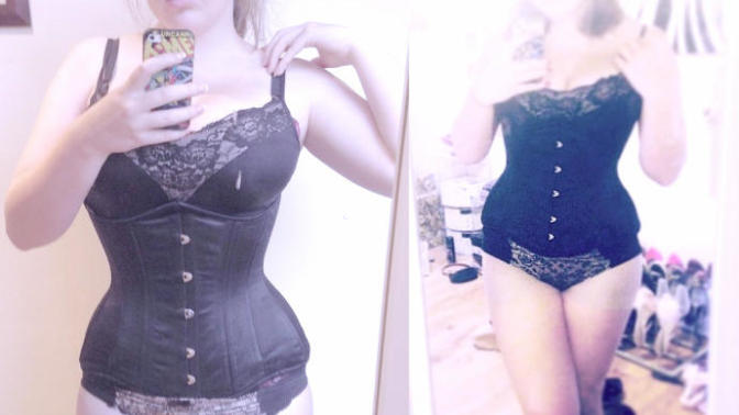 Guys, Am I attractive in a corset?