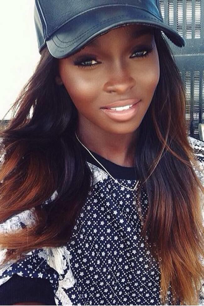 Would you date a dark skin black woman? Guys which beautiful dark skin black woman would you choose?