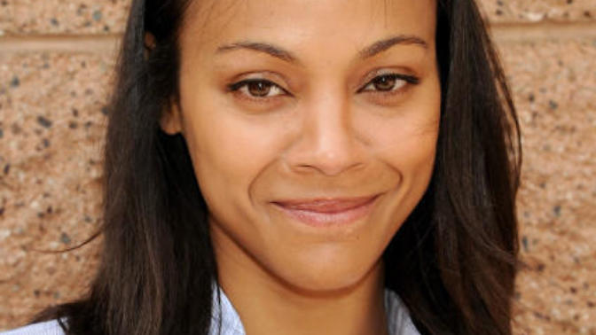 Zoe Saldana look cute for you?