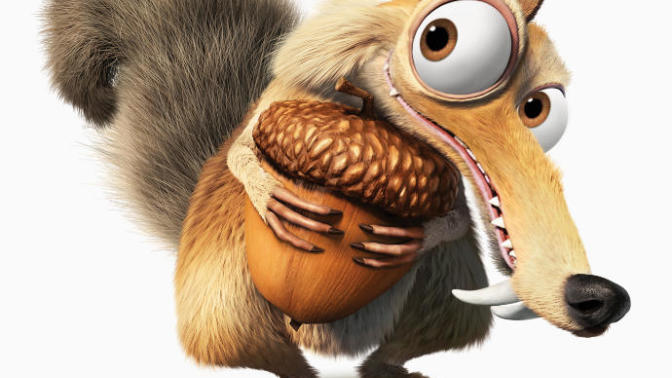 Anyone else think that Scrat from "Ice Age" looks like a tree shrew?