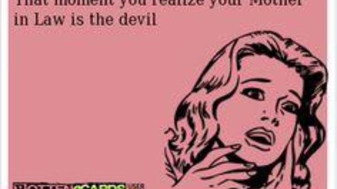 How would you deal with your hateful mother in law (she hates you and all your family)?