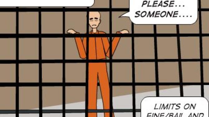 Do you think American is going against the 8 amendment by locking people up for child support, and unpaid fines?