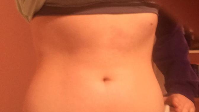 Does my midsection look okay?