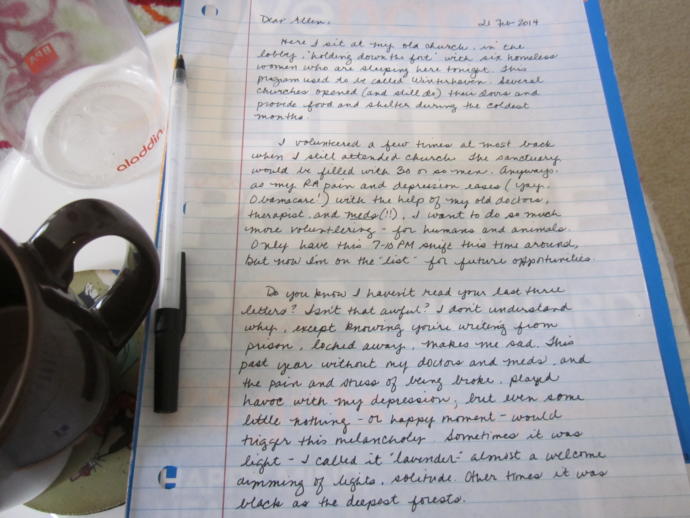 female handwriting