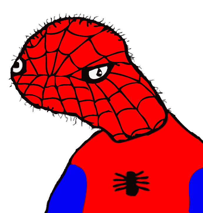 We know there are Spiderman movies, but when will they make a Spoderman movie? Could this be the first movie based on MS paint comic?