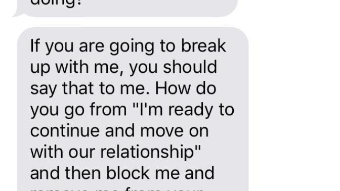 My girlfriend and I just broke up from a LDR, but she's being shady after the breakup?