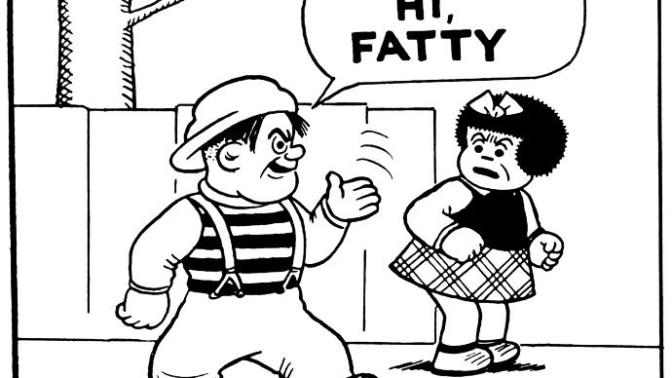 Girls, how would you react if a guy went up to you and said 'so wassup fatty'?