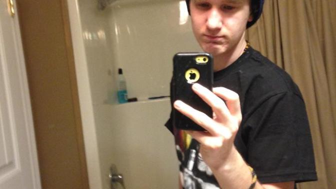 Am I attractive or not? Also, does my blue hair and eyebrow piercing look good or no?