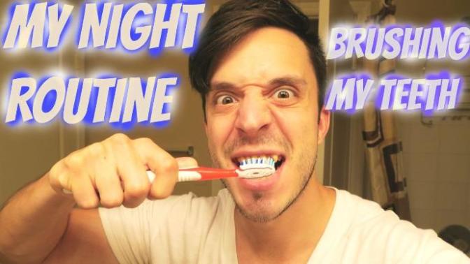 What is your routine before going to bed?