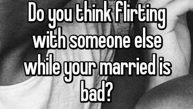 Why married men flirt with single girls?