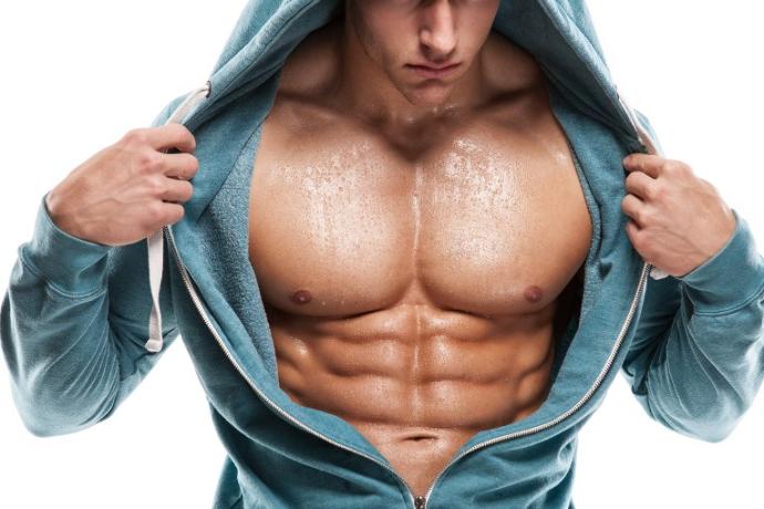 Girls do you like pecs abs or biceps more on a guy?