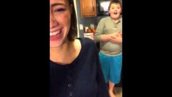 Viral Video: Girl farts on her brother. Is the fart real?