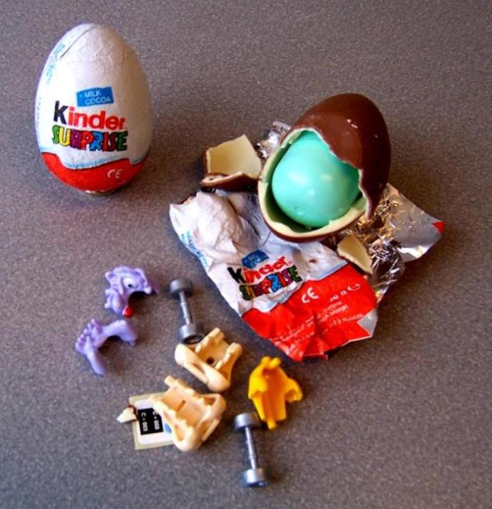What's more dangerous: a Kinder Egg or a gun?