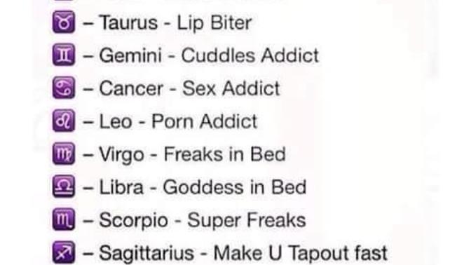 What is your zodiac sign?