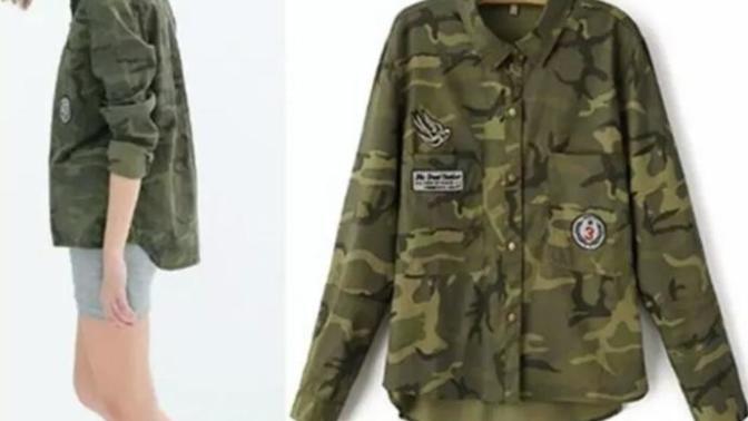 Army cosplay as a girl?