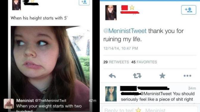 Was this comment too offensive to be deleted? Why are feminists free to spread Heightism but we aren't allowed to joke with their weight?