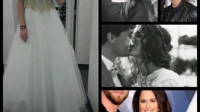 How to wear hair with a strapless dress?