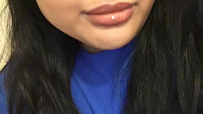 How do you feel about inverse vertical labret piercings on women (picture shown) ?
