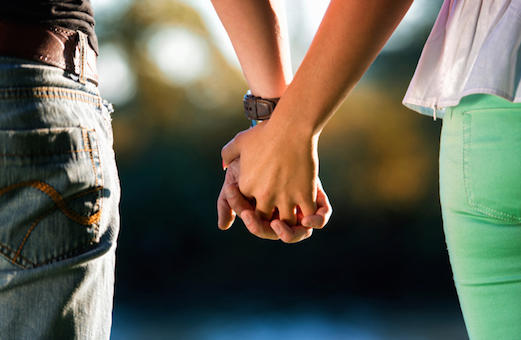 Girls, What is the part of your body that, when held, elicits the strongest sense of security?