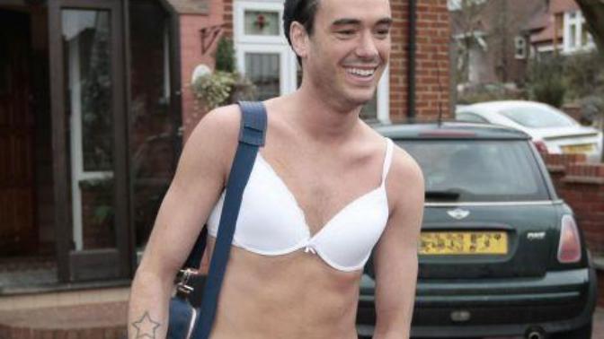 My boyfriend says he wears female underwear to understand women better, should I salute him with a bitch slap?