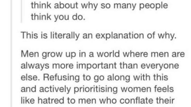 Why are men trying to hold onto this false sense of superiority?