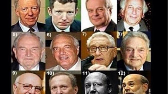Can you name of any of the 12 men who supposedly "rule the world"?