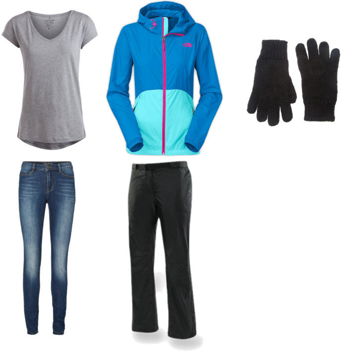 Who is right about how to dress for spring skiing? Me or my boyfriend?