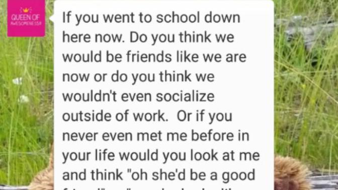 Me and a girl text daily. I said I was interested, she said she wanted to be friends. It's been 4 months, We still text a lot. What should I do?