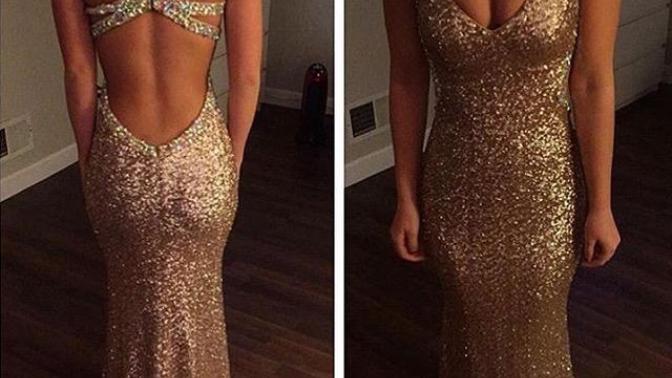 Do you like my prom dress?
