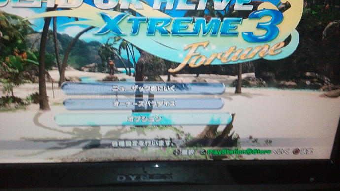 Can somebody translate the Japanese menu for Dead or Alive Xtreme 3?