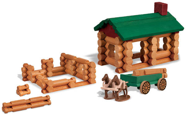Choose wisely... Legos, Play-Doh or Lincoln Logs?