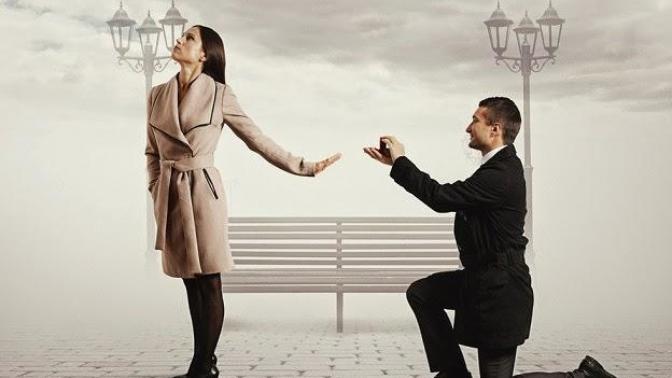 If a woman rejects your proposal is the relationship over?