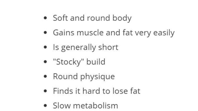 What body type do you think you are?