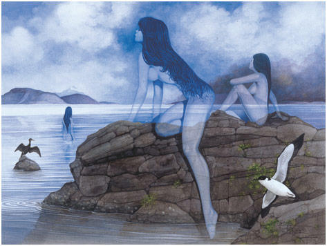 Girls, if you could be any kind of anthropomorphic sea creature, which kind would you want to be?