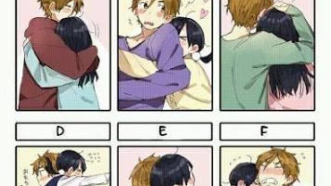 How do you want to hug or be hugged?