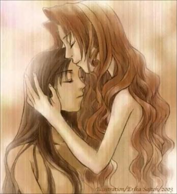 Girls, I'm straight, but for some reason pictures of girls cuddling naked makes me feel relaxed. Any idea why I feel this way?