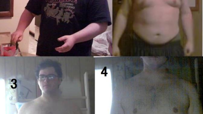 Lost almost 100lbs and now I'm trying to build muscles, hows my progress?