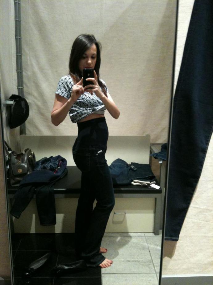 Which Female body type looks the best in jeans?