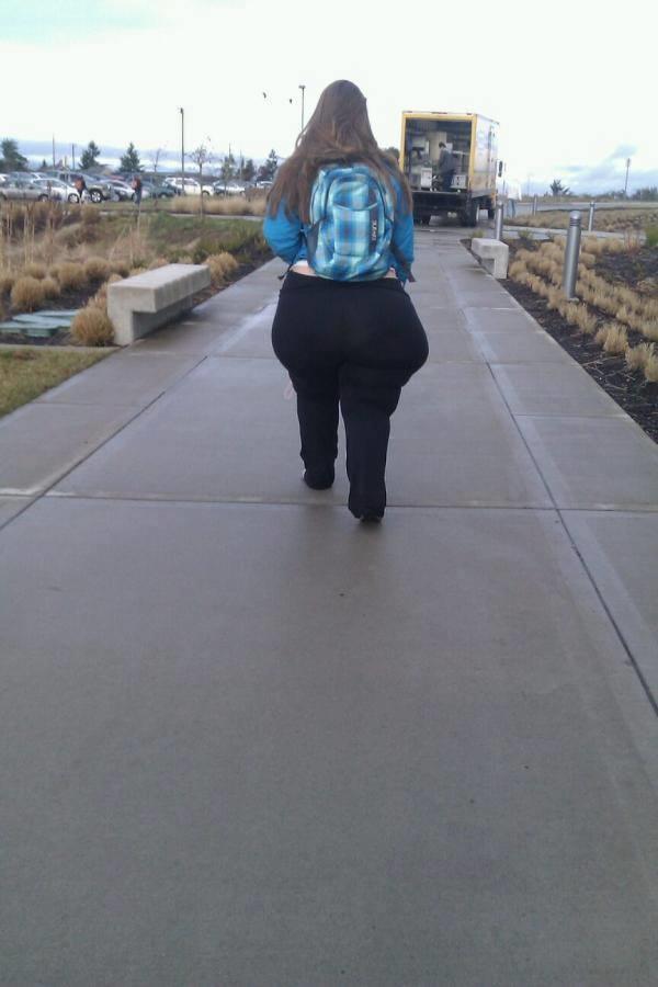 What is the biggest butt you've seen in your life on a relatively small waist?