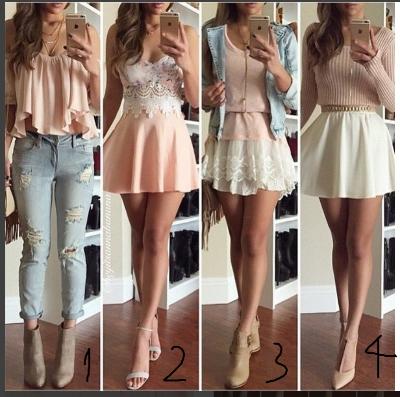 Guys, wich of these flirty outfits is 