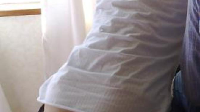 You come home to your girlfriend and you're presented with this view. How do you react?
