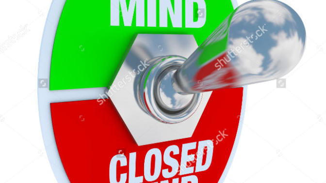 When you look in the mirror, do you see someone that is *TRULY* open-minded?