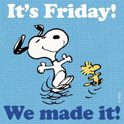 Yes! Its friday! What are you eating today!? 