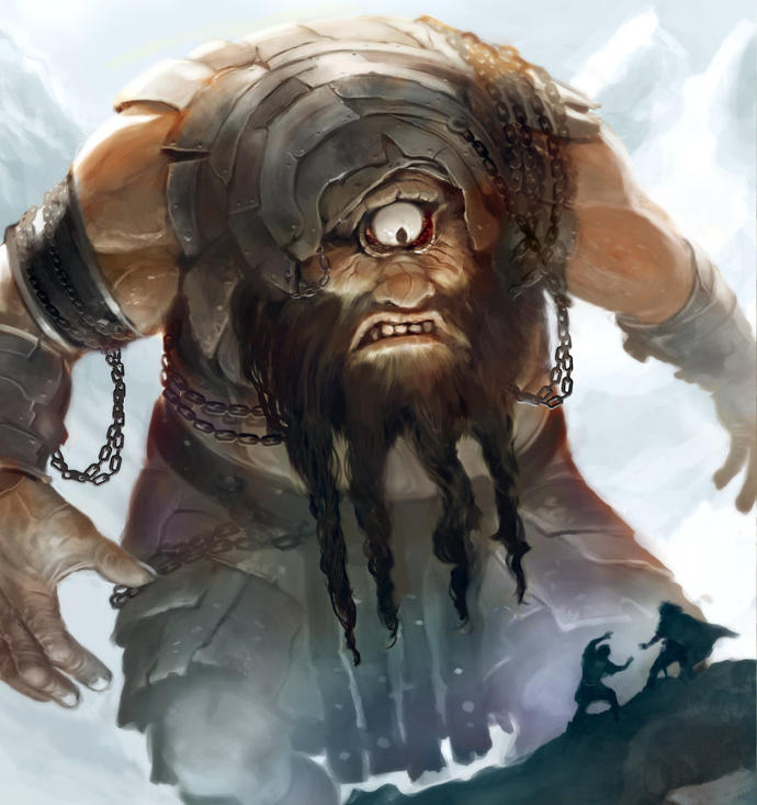 Rate this Mythological creature: The Cyclops?