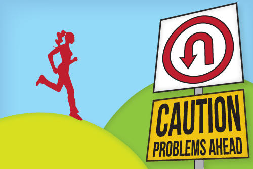 If you run away from your problems, does it count as exercise?