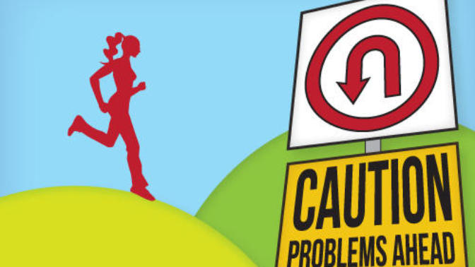 If you run away from your problems, does it count as exercise?
