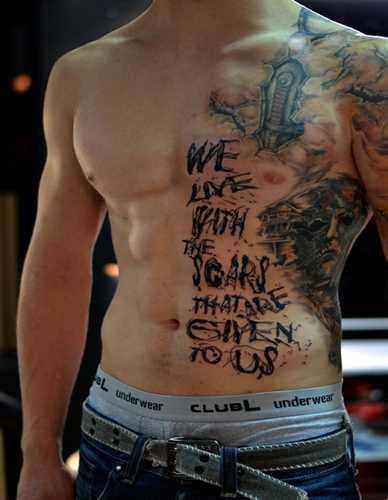 Which of these areas on the body are the hardest to pull off tattoos?