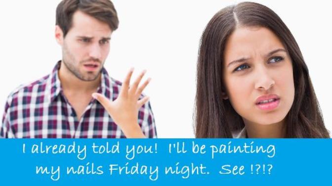 What is your favorite excuse to reject a guy who asks for a date?