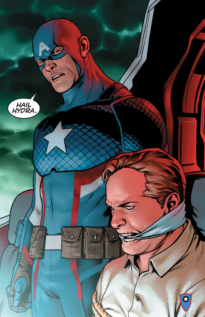 How do you feel about Captain America being a Nazi?