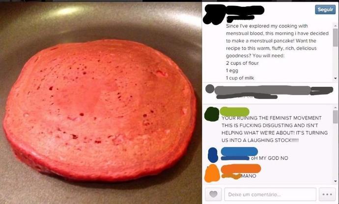 Is cooking with menstrual blood a thing now?